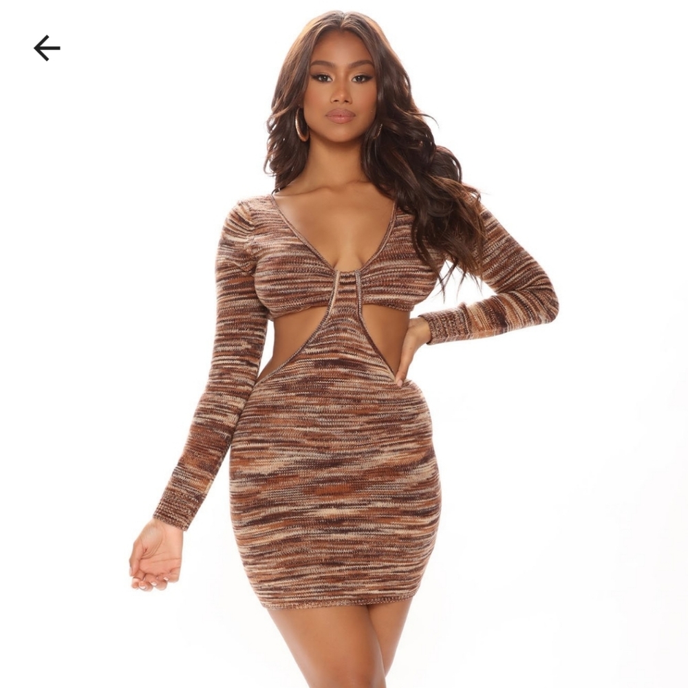 Sweater mini dress